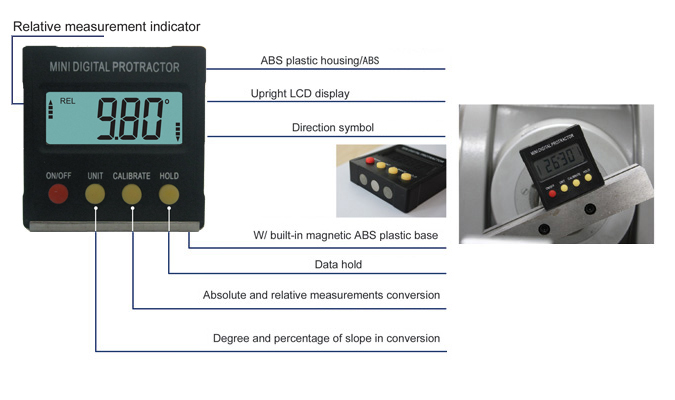 Mini Digital Protractor