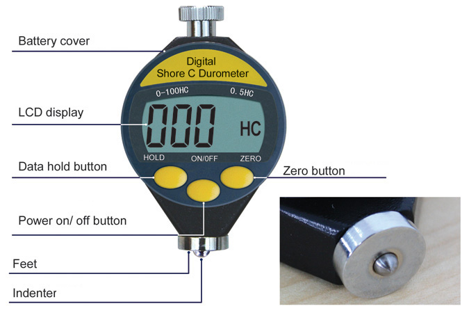 Digital Shore C Durometer (PATENTED)